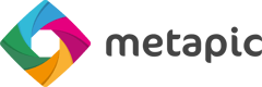Metapic Logo + Logotype  Transparent